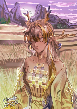 fanart - arknights - shu